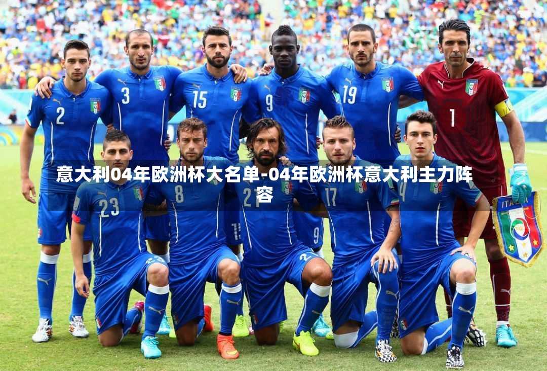 意大利04年欧洲杯大名单-04年欧洲杯意大利主力阵容