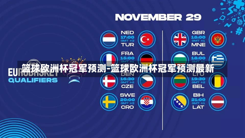 篮球欧洲杯冠军预测-篮球欧洲杯冠军预测最新