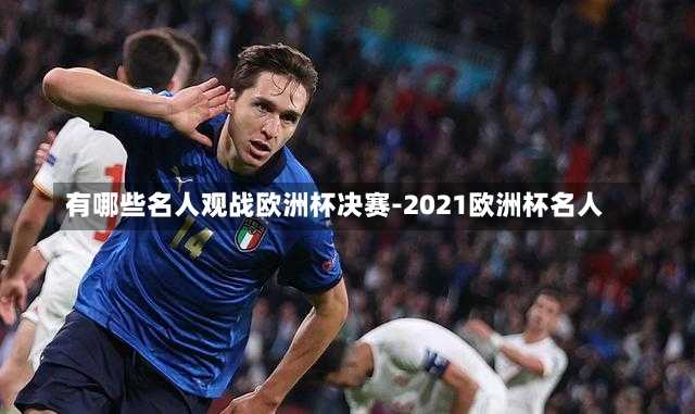 有哪些名人观战欧洲杯决赛-2021欧洲杯名人