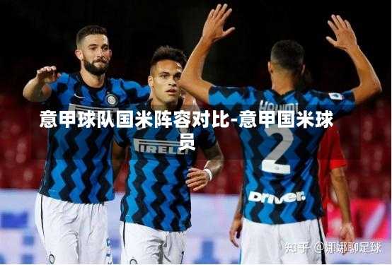意甲球队国米阵容对比-意甲国米球员