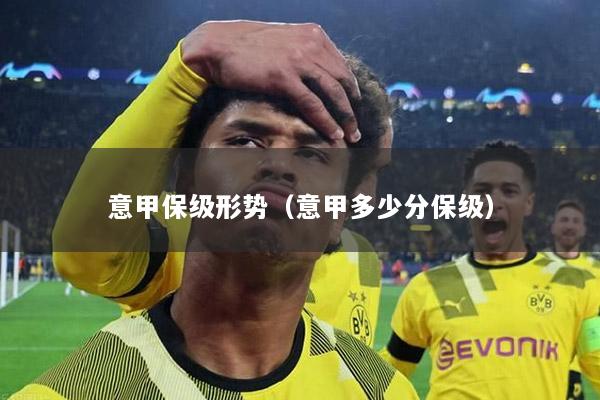 意甲保级形势（意甲多少分保级）