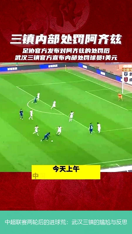 中超联赛两轮后的进球荒：武汉三镇的尴尬与反思