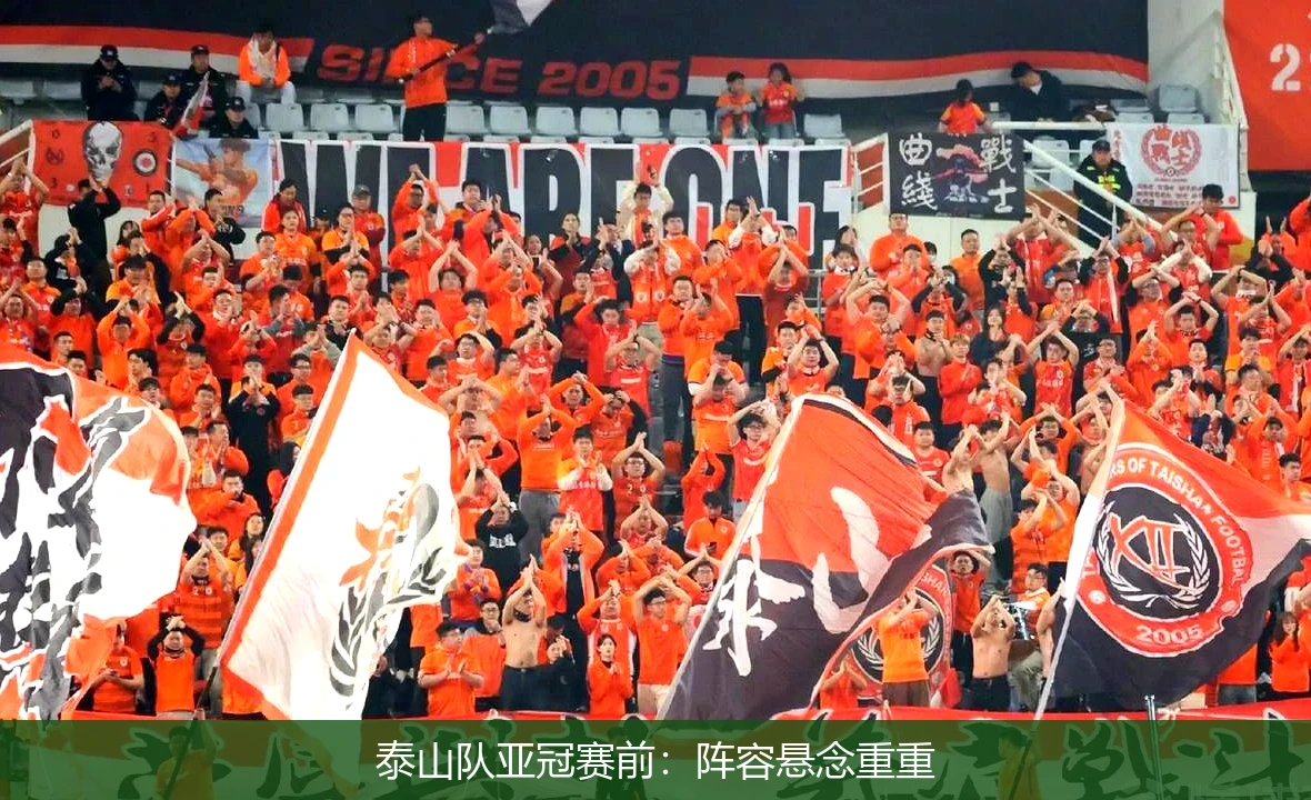 泰山队亚冠赛前：阵容悬念重重