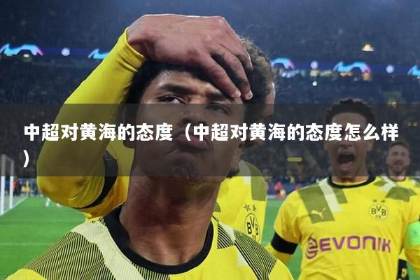中超对黄海的态度（中超对黄海的态度怎么样）